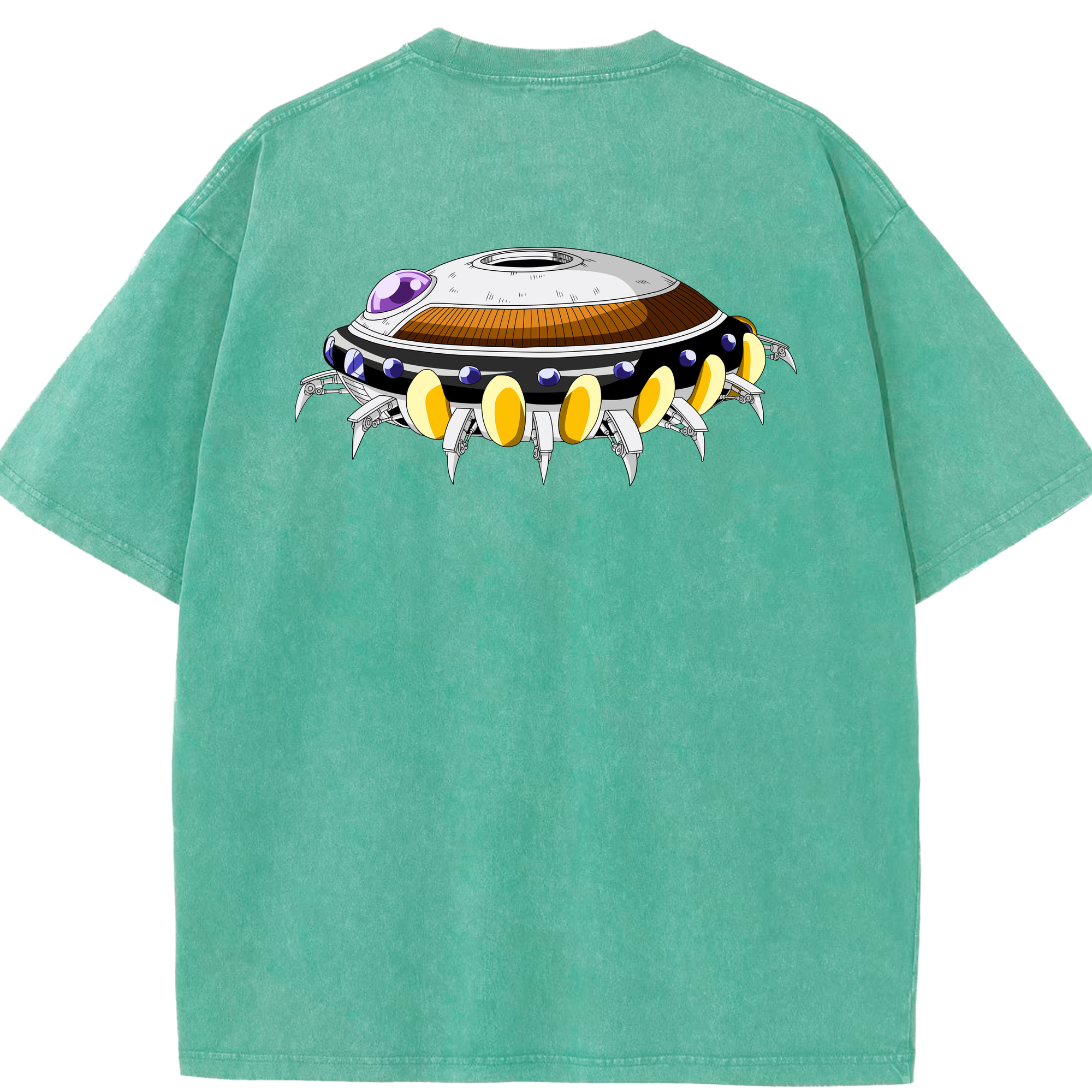 （画像用） ドラゴンボール DRAGON BALL 綿100% ヴィンテージ風 半袖Tシャツ（背面プリント）